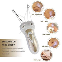 Electric Face Threading Machine – Cordless, USB Rechargeable & Painless Hair Removal Tool