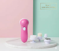 5-in-1 Beauty Care Massager – Deep Clean, Exfoliate & Glow | Complete Facial Spa Kit