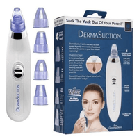 Derma Suction™ Facial Cleanser – Blackhead Remover with 4 Suction Heads | Deep Pore Cleaning Tool