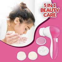 5-in-1 Beauty Care Massager – Deep Clean, Exfoliate & Glow | Complete Facial Spa Kit