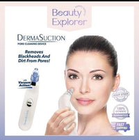 Derma Suction™ Facial Cleanser – Blackhead Remover with 4 Suction Heads | Deep Pore Cleaning Tool