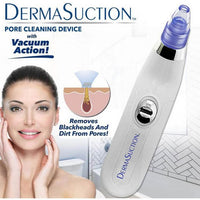 Derma Suction™ Facial Cleanser – Blackhead Remover with 4 Suction Heads | Deep Pore Cleaning Tool
