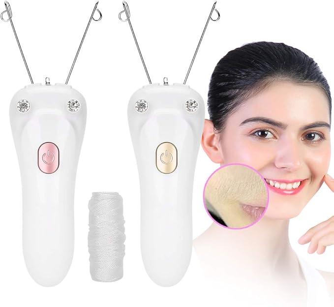 Electric Face Threading Machine – Cordless, USB Rechargeable & Painless Hair Removal Tool