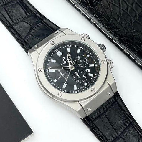 Men’s Classic Analogue Wristwatch – Stainless Steel, Elegant & Everyday Ready