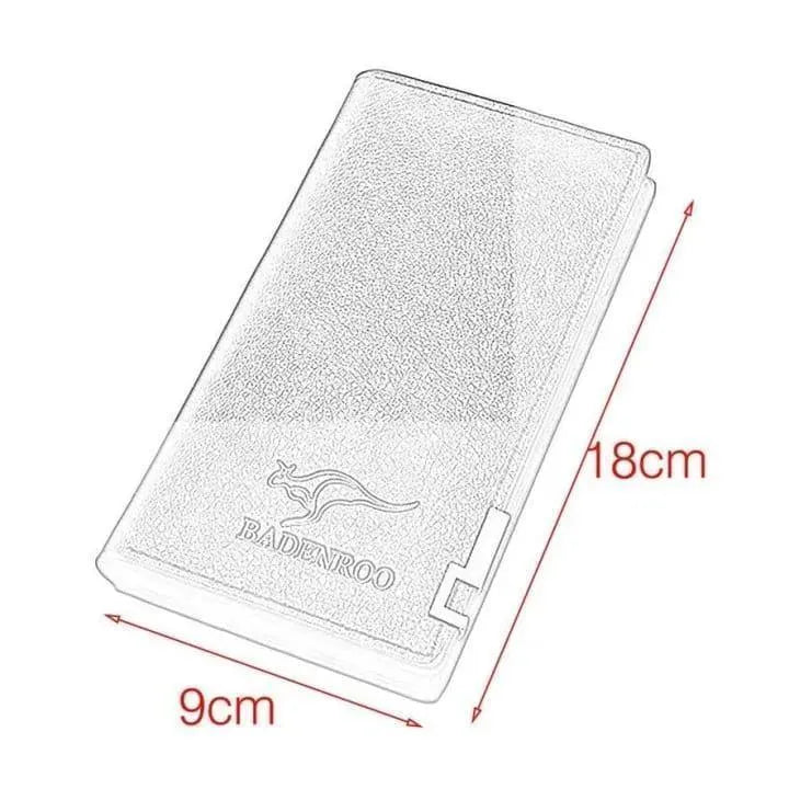 Men's Leather Bi-Fold Wallet – Stylish, Durable & Pocket Friendly