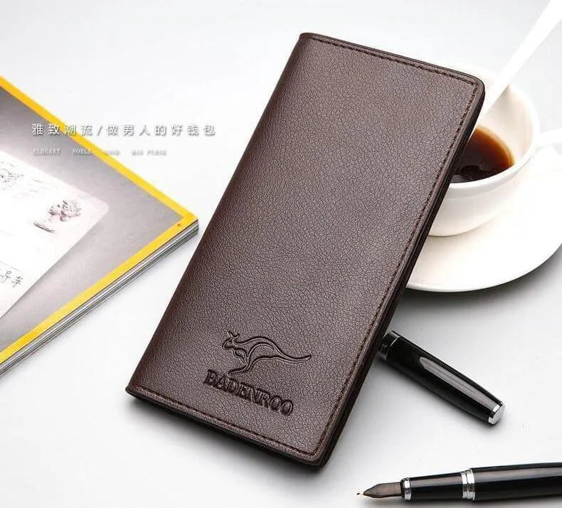 Men's Leather Bi-Fold Wallet – Stylish, Durable & Pocket Friendly
