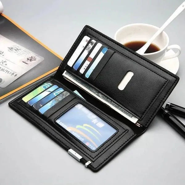Men's Leather Bi-Fold Wallet – Stylish, Durable & Pocket Friendly