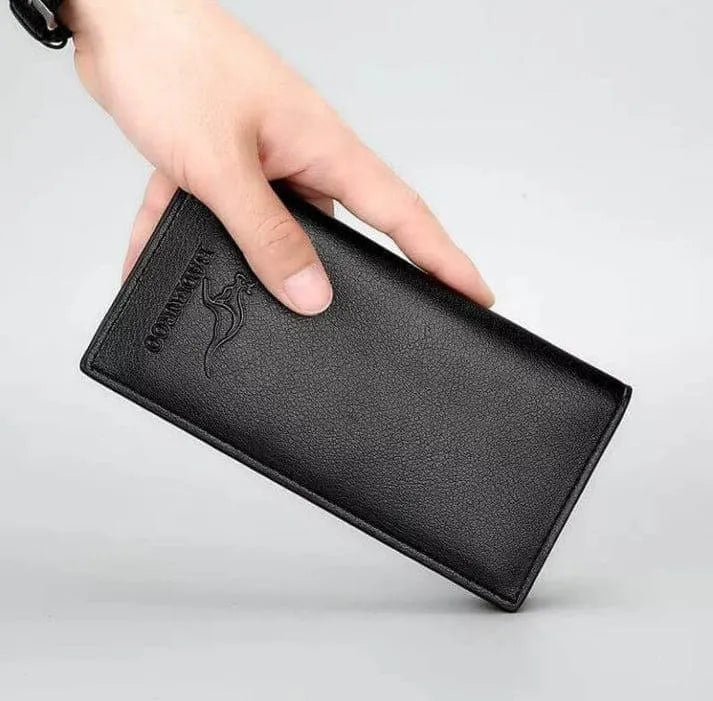 Men's Leather Bi-Fold Wallet – Stylish, Durable & Pocket Friendly