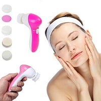 5-in-1 Beauty Care Massager – Deep Clean, Exfoliate & Glow | Complete Facial Spa Kit